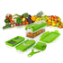 AussieSuperStore Homeware Supplies 12-in-1 Kitchen Vegetable Slicer, Dicer, Chopper, Cutter, Peeler 12-in-1Kitchen Vegetable Slicer,Dicer,Chopper,Cutter,Peeler|Kitchenware CB12FOODSLICERSET